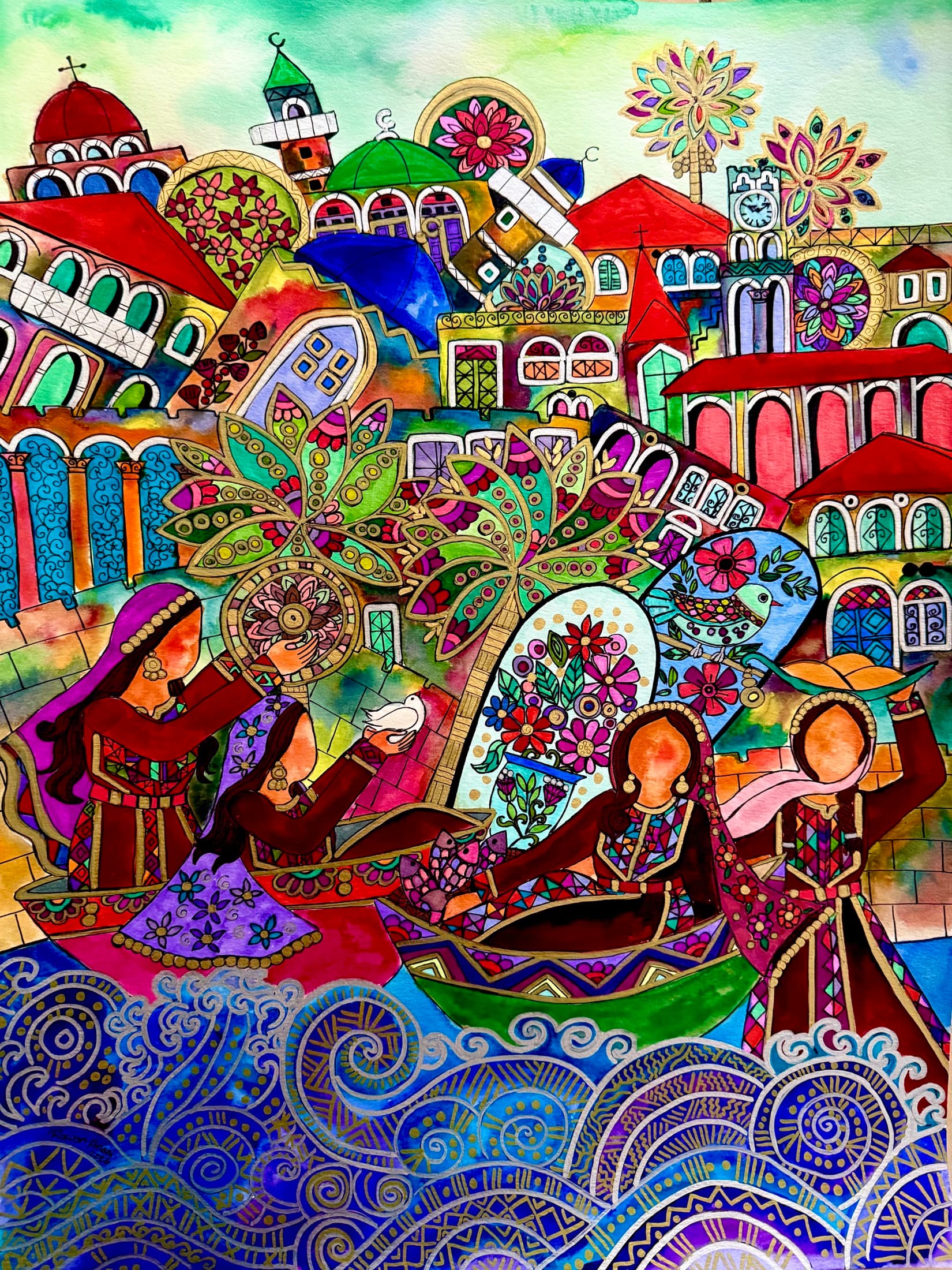 Windows - Women of Akka