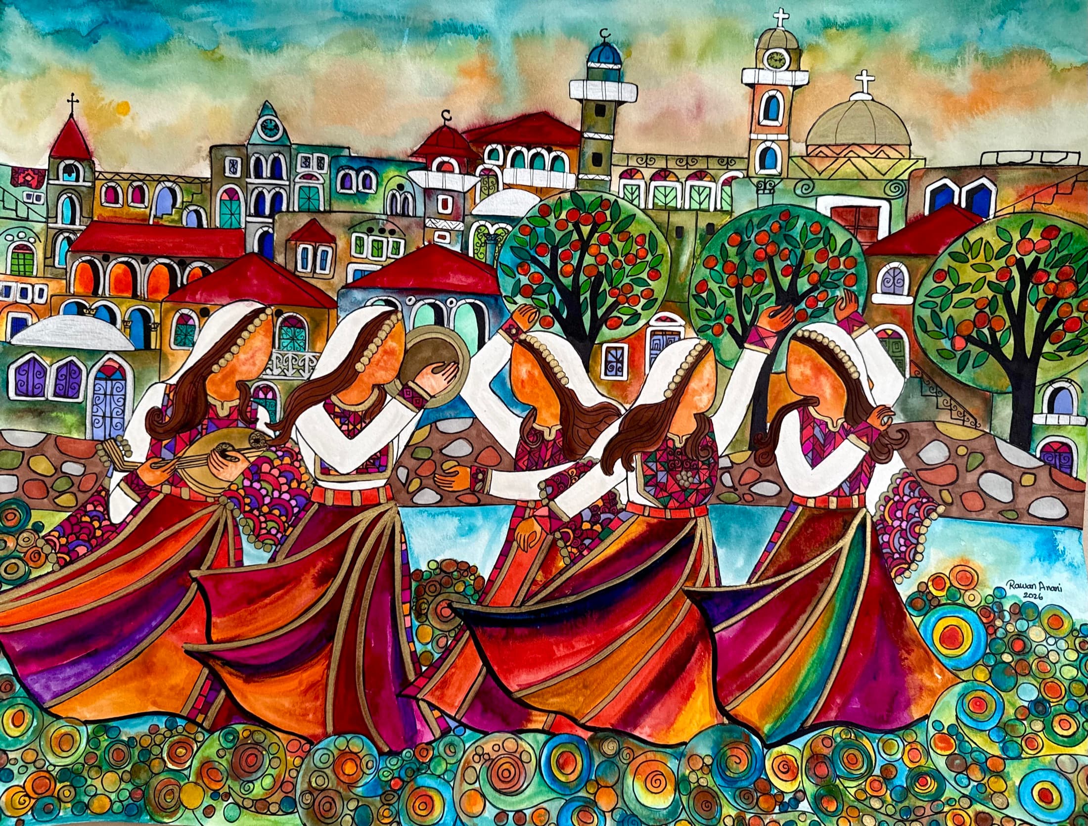 Women Dancing - Jaffa